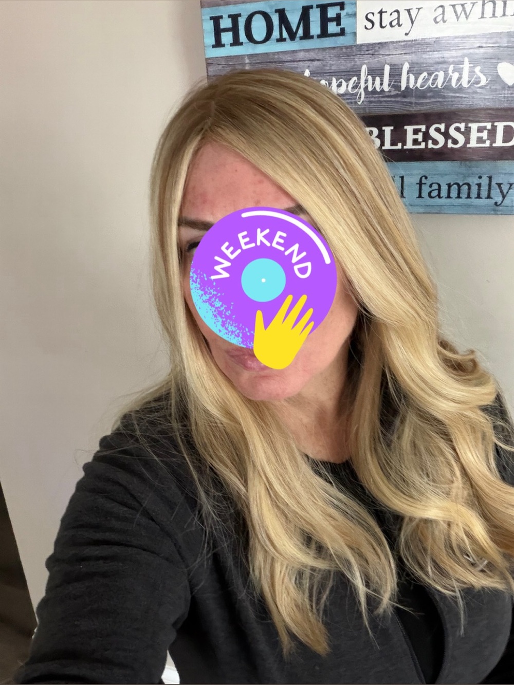Noa Lace Front Blonde Premium Human Hair Wig/Sheitel excellent Condition. 20 In
